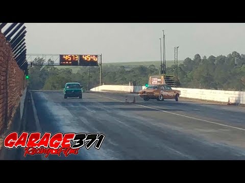 Acidente em Arrancada - Chevette Turbo categoria TST bateu no muro na 3ª Etapa do Paulista ECPA