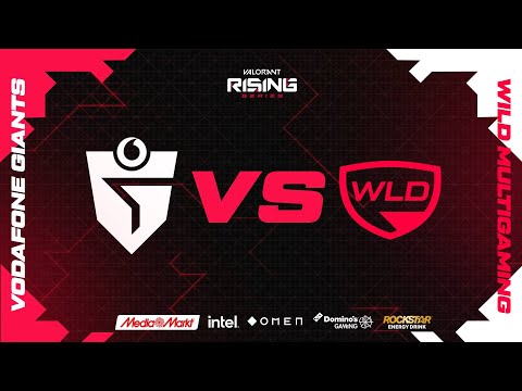 VODAFONE GIANTS VS WILD MULTIGAMING | SEMIFINAL WINNER | GRUPO C | VALORANT RISING SERIES
