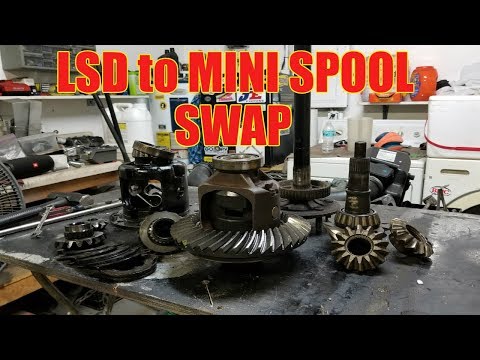 LSD to Mini Spool Swap