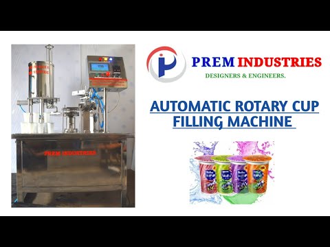 Cup Curd Packing Machine