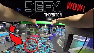 EP 12: DEFY TRAMPOLINE PARK! (PARKOUR)