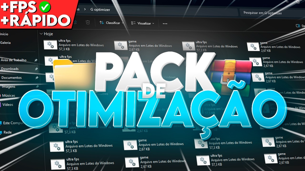 🔴OTIMIZE SEU PC | O MELHOR PACK DE OTIMIZAÇÃO DE TODOS OS TEMPOS! | ESPECIAL de 30MIL INSCRITOS🚀🔥