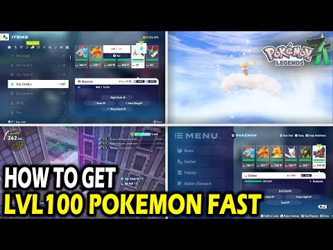 How to Get Level 100 Pokemon Fast in Pokemon Legends ZA