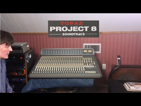 Soundtracs Topaz Project 8 1994 - Grey w/ meter bridge image 3