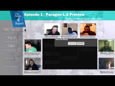 The Smash 4 Report - Episode 1 - Paragon L.A Preview!