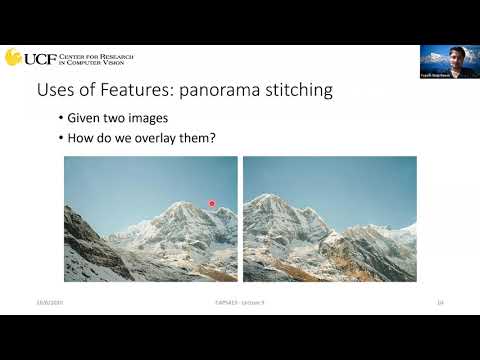 CAP5415 Lecture 9 [Features - Part 1] - Fall 2020