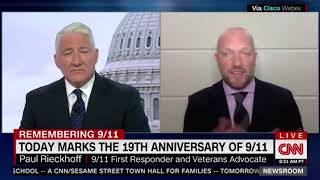 RIECKHOFF ON CNN's INSIDE POLITICS - REMEMBERING 9/11