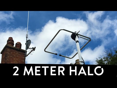 2 Meter VHF Halo Antenna Assembly And Testing