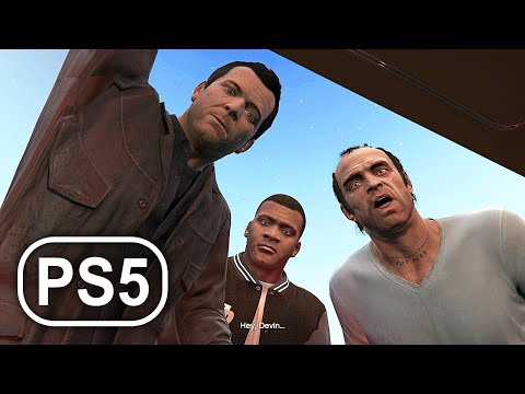 GTA 5 PS5 Ending & Final Boss Fight 4K ULTRA HD