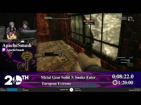 magFAST 2023: Metal Gear Solid 3: Snake Eater - European Extreme Speedrun by ApacheSmash