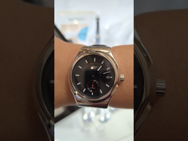 Vídeo relacionado con Swatch Reloj Analógico para Unisex Adulto de Cuarzo con Correa en Piel SY23S400
