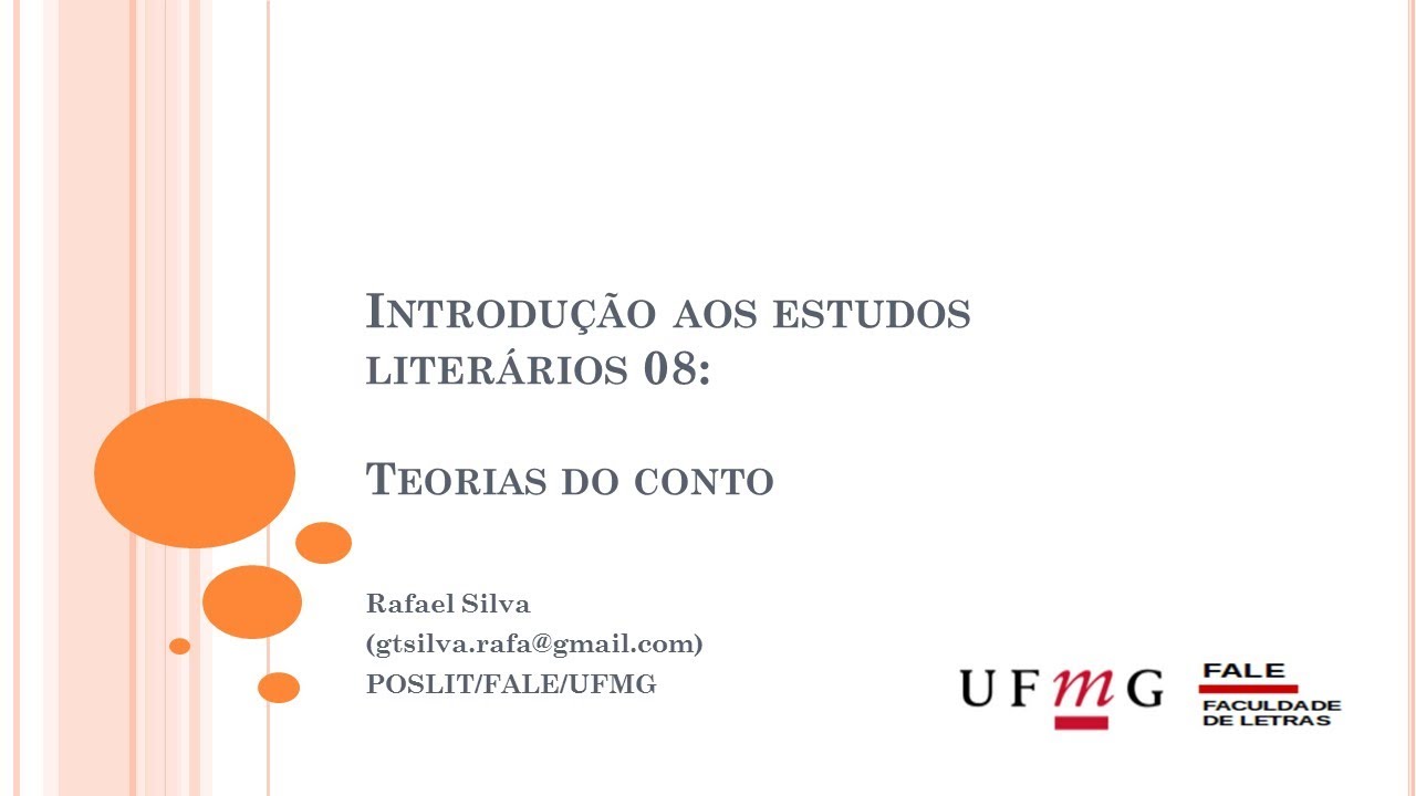 Introdução aos estudos literários 08: Teorias do conto
