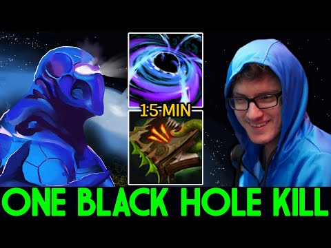 MIRACLE [Enigma] One Black Hole Kill with Lvl 3 Necronomicon 7.26 Dota 2