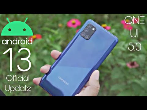 Samsung Galaxy A31 Android 13 ONE UI 5.0 Update