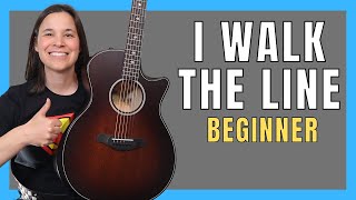 The SECRET to STRUMMING Like Johnny Cash - I Walk The Line Guitar Lesson