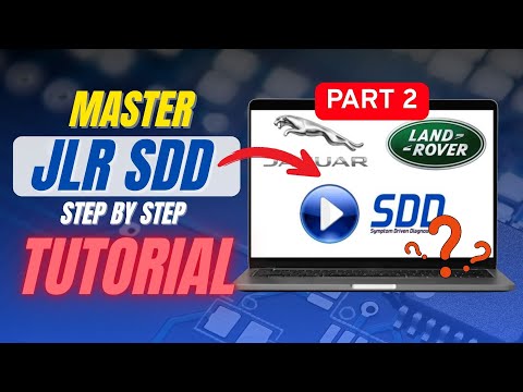 How to Use JLR SDD Software (Part 2) – Data Reading, Actuator Activation & Clear Fault Codes