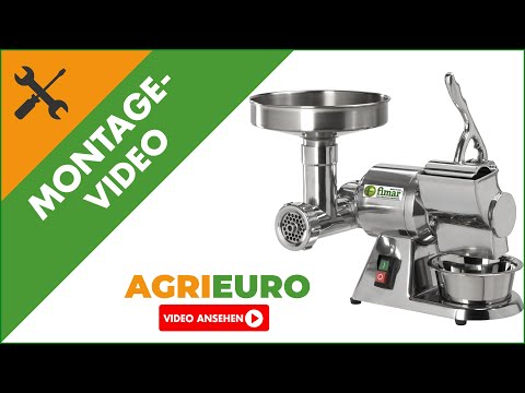 Montagevideo Fleischwolf  FIMAR TR8D