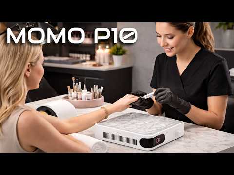 Momo P10 Pro aspiratore manicure nails