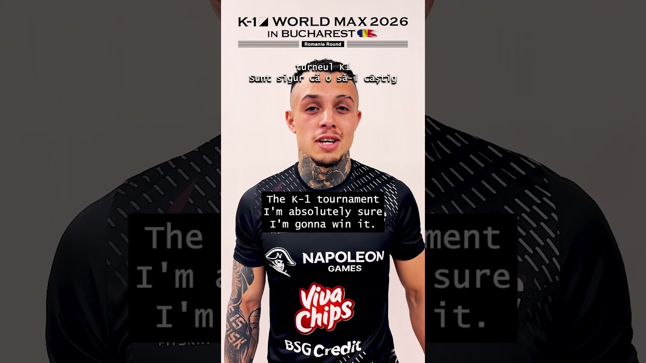 Andrei Varga's final short interview before tomorrow's massive K-1 Romania World Qualifier.