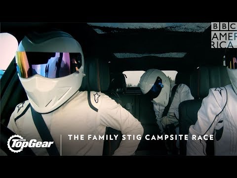 ファミリースティグキャンプ場レース｜トップギア日曜20時｜BBCアメリカ (The Family Stig Campsite Race | Top Gear Sunday at 8pm | BBC America)