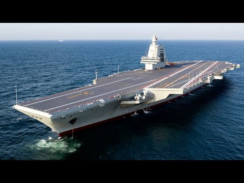 China's Fujian Aircraft Carrier Returns to Base in AMAZING Video