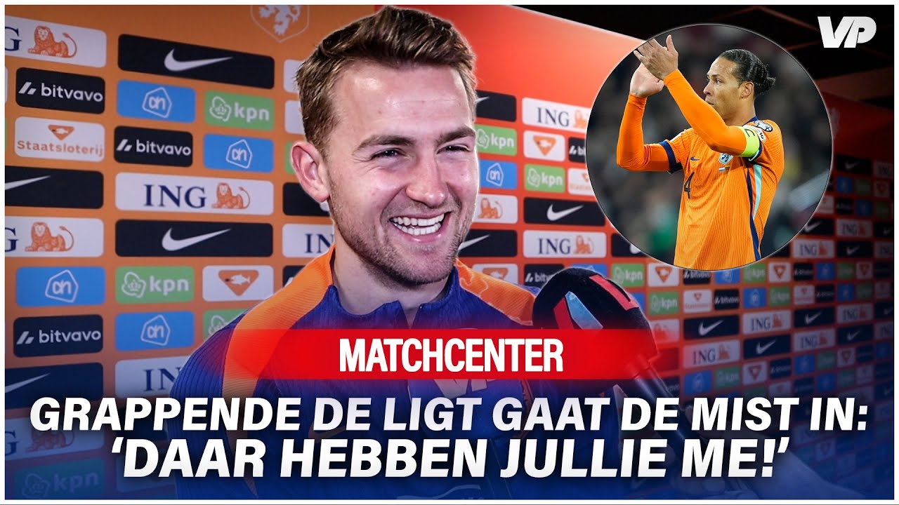 Dollende De Ligt gaat de mist in bij quizvraag: 'Daar hebben jullie me!'