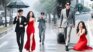 A call from the mistress,the wife left her husband in the rain;he left disappointed,she regretted it