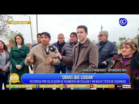 "Obras que Cuidan": así avanza el plan en Banda del Río Salí