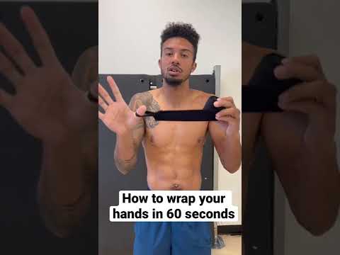 How to wrap your hands in 60 seconds or less