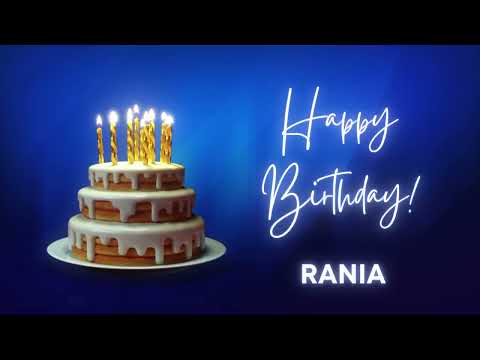 RANIA Happy birthday song | Happy Birthday RANIA | RANIA Happy birthday to You