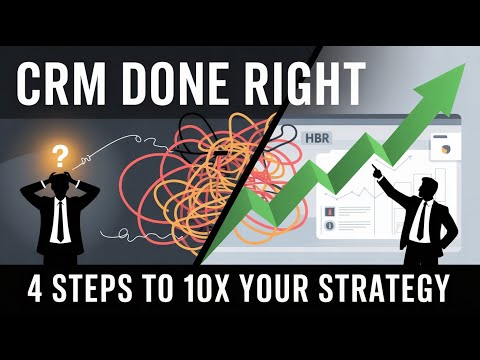CRM Done Right: 4 Steps to 10x Your Customer Strategy
