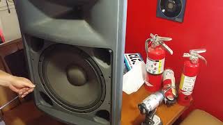 Video thumbnail for I bought a Pair of Peavey PR15 speakers cheap, they need new RX14 compression drivers. by Glenn's Speed Shop