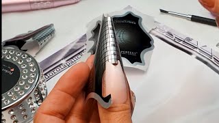 How to apply nail forms for nice structure,  how to cut nail form for damaged nails. Nail Prep