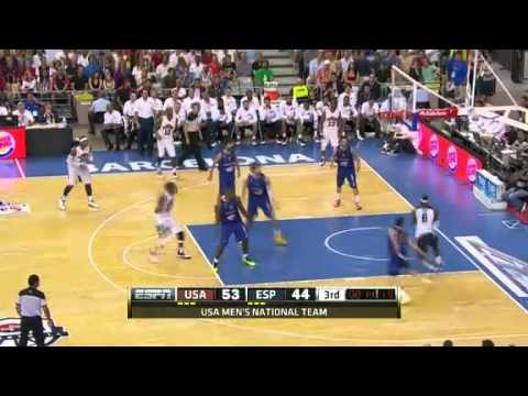 Durant to LeBron for the Furious SLAM- USA vs. Spain