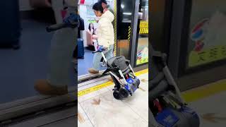( # 1834 )1️⃣ One Button Folding Elderly Mobility Electric Scooter