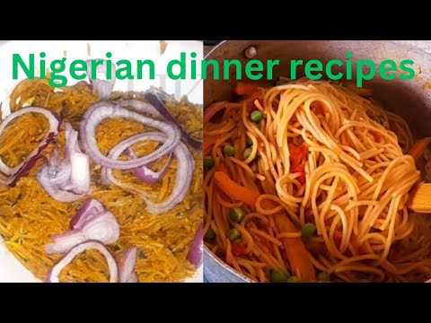 HowTo Make Nigerian easy dinners. Pasta jollof recipe