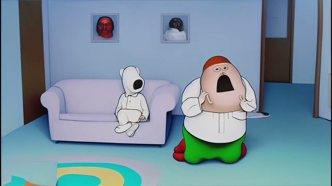 Family Guy - Rice Cakes on stable diffusion / distortion AI