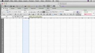 How to Format Column Widths in Pixels in Excel 2007 : MS Excel Tips