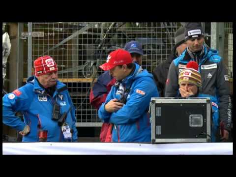 Thomas Morgenstern   Kulm   Sturz Crash