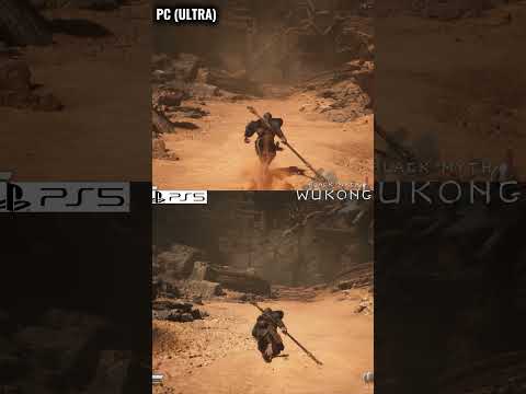 PC Ultra vs PS5 Balanced – Black Myth: Wukong Graphics #blackmythwukonggameplay