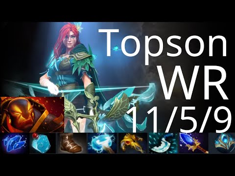 Topson Windranger vs Luna, Ember Spirit, Alchemist - OG vs Nigma g2 Ti10 dota2