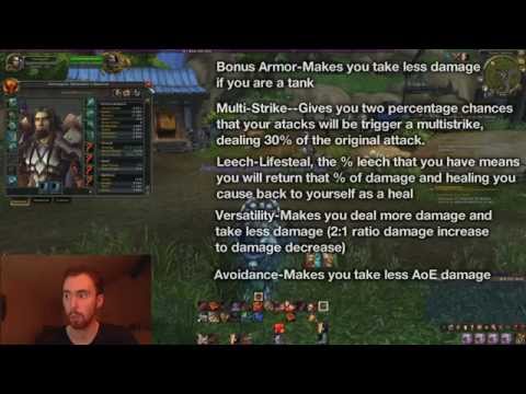 An Overview on the New Stats Added in Warlords of Draenor