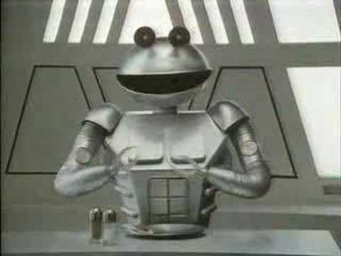 Cadbury's Smash (for mash get smash) 80's advert