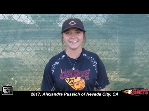 2017 Alexandra Pussich Athletic Shortstop Softball Skills Video