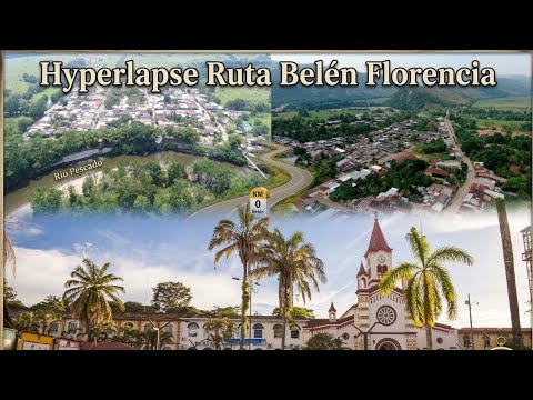 Ruta Belén De Los Andaquies - Florencia Caquetá - Hyperlapse En Moto 