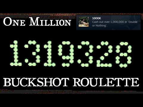 Buckshot Roulette - 1 Million in Double or Nothing Mode - (Full Walkthrough)