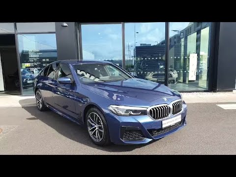 MF71YUT - 2021 BMW 5 Series 530e M Sport Saloon RefId: 375151