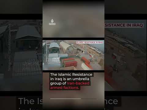 IRI releases video purporting to show drone attack on Camp Victory in Baghdad