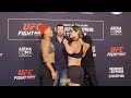 UFC Mexico City: Bethe Correia vs. Sijara Eubanks Weigh-In Staredown - MMA Fighting
