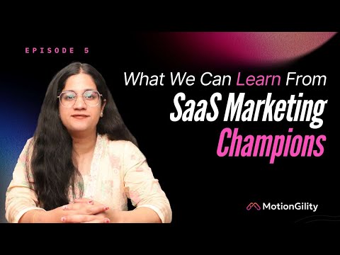 What We Can Learn From SaaS Marketing Champions